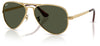 Ray-Ban RB3925 Aviator Max Sunglasses - Arista Gold / Green