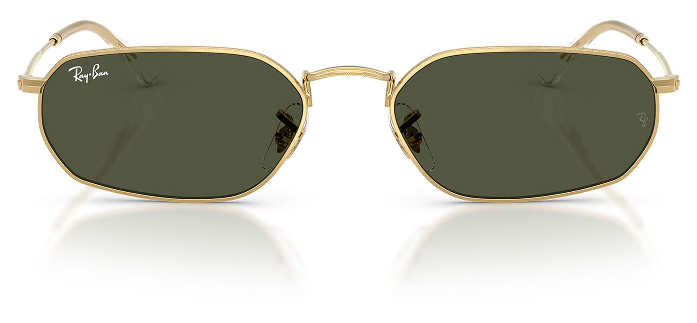 Ray-Ban RB3947 Sunglasses - Arista Gold / Green