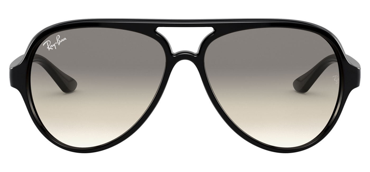 Ray-Ban RB4125 Cats 5000 Sunglasses - Black / Grey Gradient