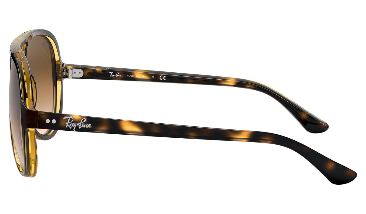 Ray-Ban RB4125 Cats 5000 Sunglasses - Tortoise / Brown B-15 Gradient