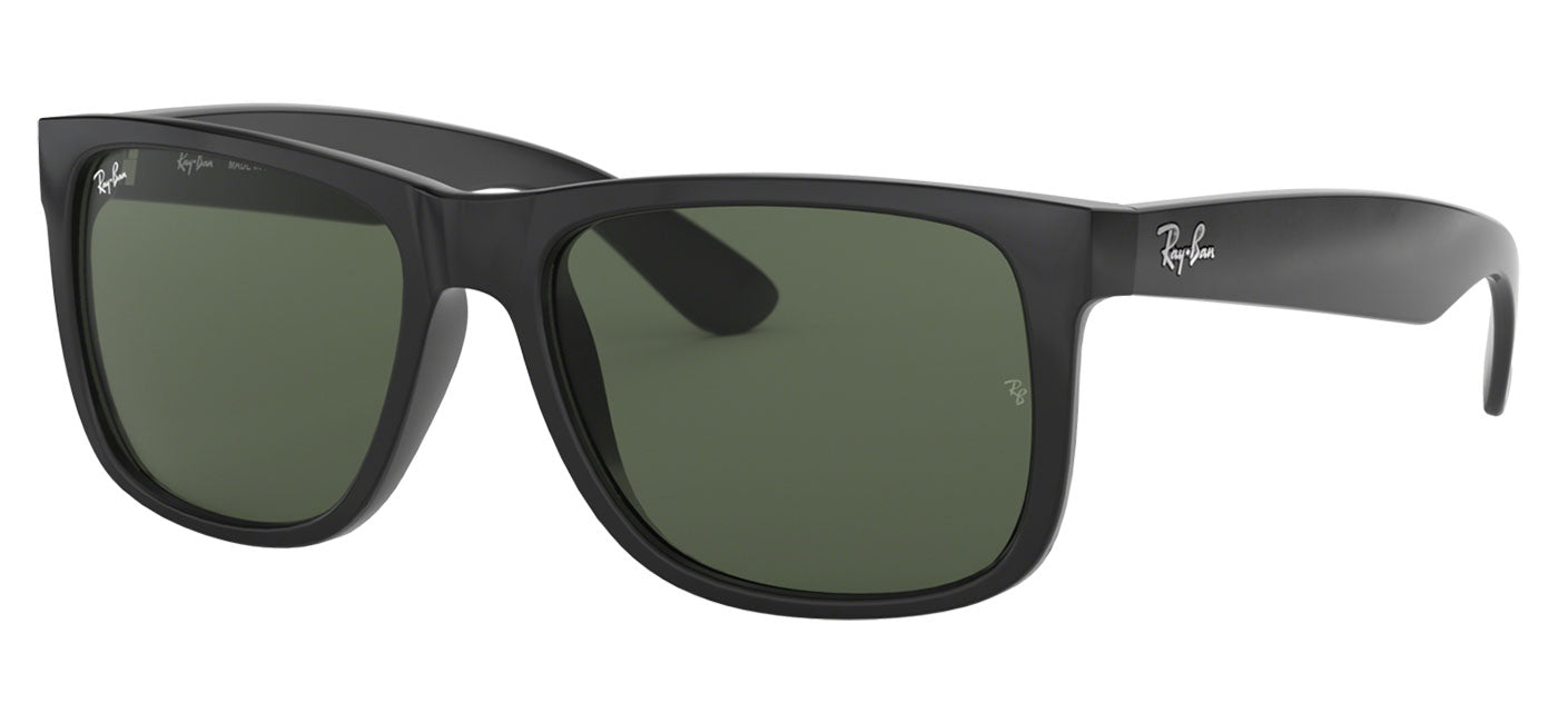 Ray-Ban RB4165 Justin Sunglasses - Black / Green