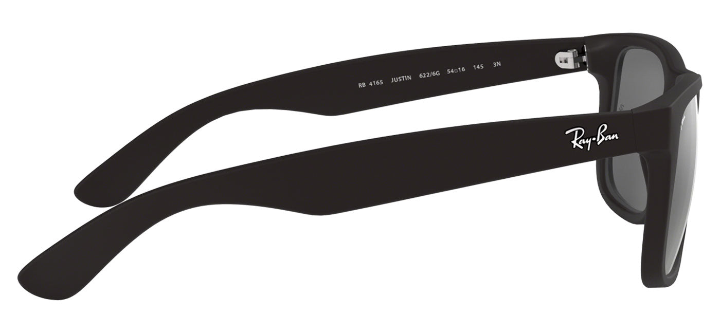 Ray-Ban RB4165 Justin Sunglasses - Matte Black / Grey Mirror