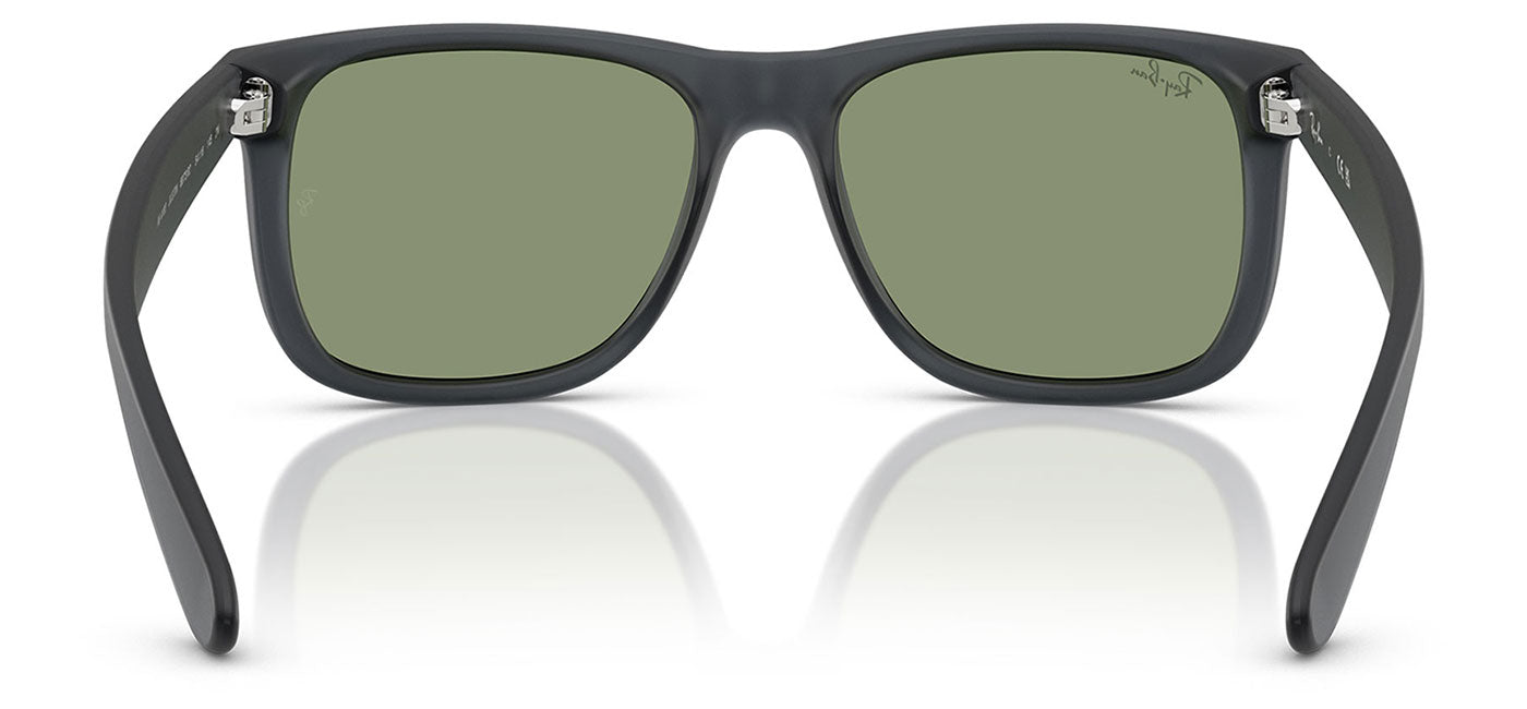 Ray-Ban RB4165 Justin Sunglasses - Opal Grey / Green