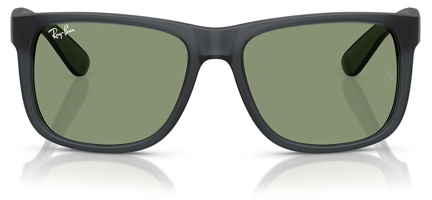 Ray-Ban RB4165 Justin Sunglasses - Opal Grey / Green