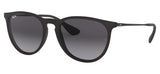 Ray-Ban RB4171 Erika Sunglasses - Rubberised Black / Grey Gradient