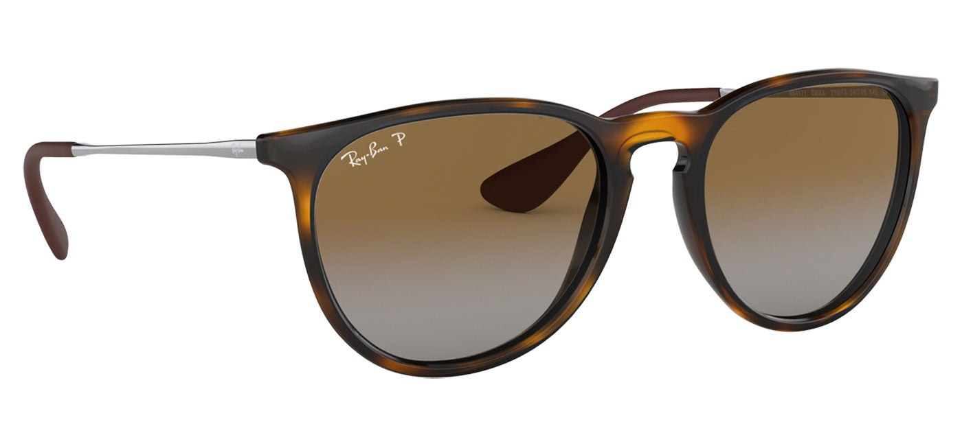 Ray-Ban RB4171 Erika Sunglasses - Tortoise / Brown Gradient Polarised