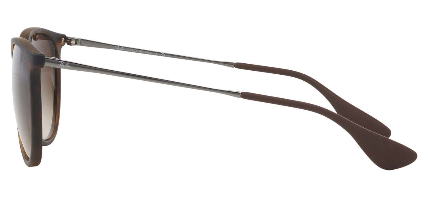 Ray-Ban RB4171 Erika Sunglasses - Brown Rubber / Brown Gradient