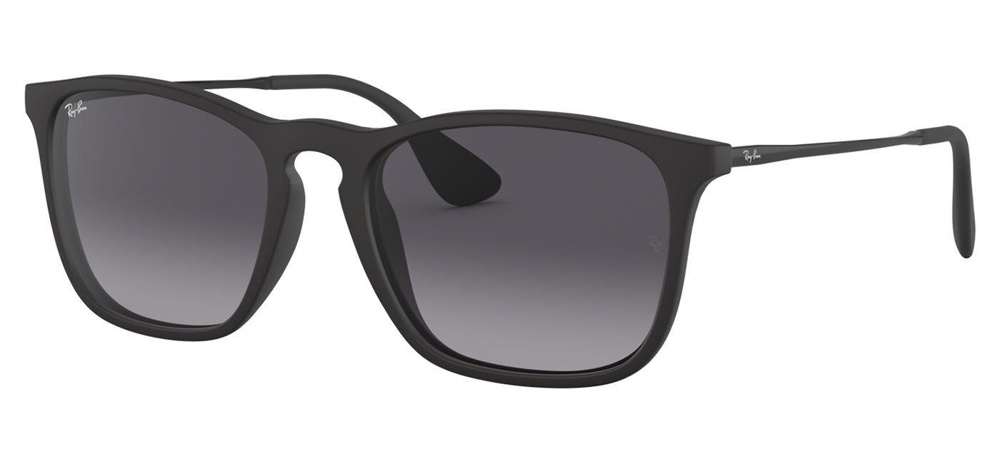Ray-Ban RB4187 Chris Sunglasses - Black / Grey Gradient
