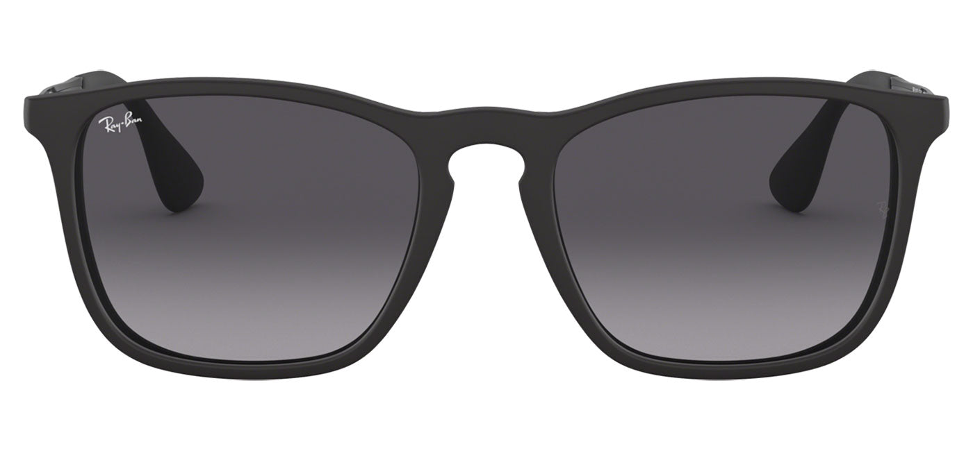 Ray-Ban RB4187 Chris Sunglasses - Black / Grey Gradient