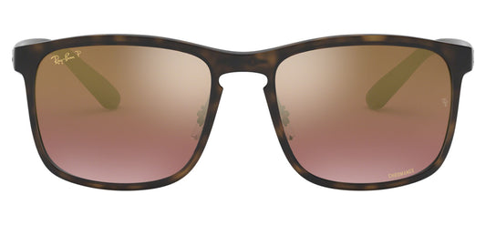 Ray-Ban RB4264 Sunglasses - Matte Havana / Purple Mirror Chromance Polarised