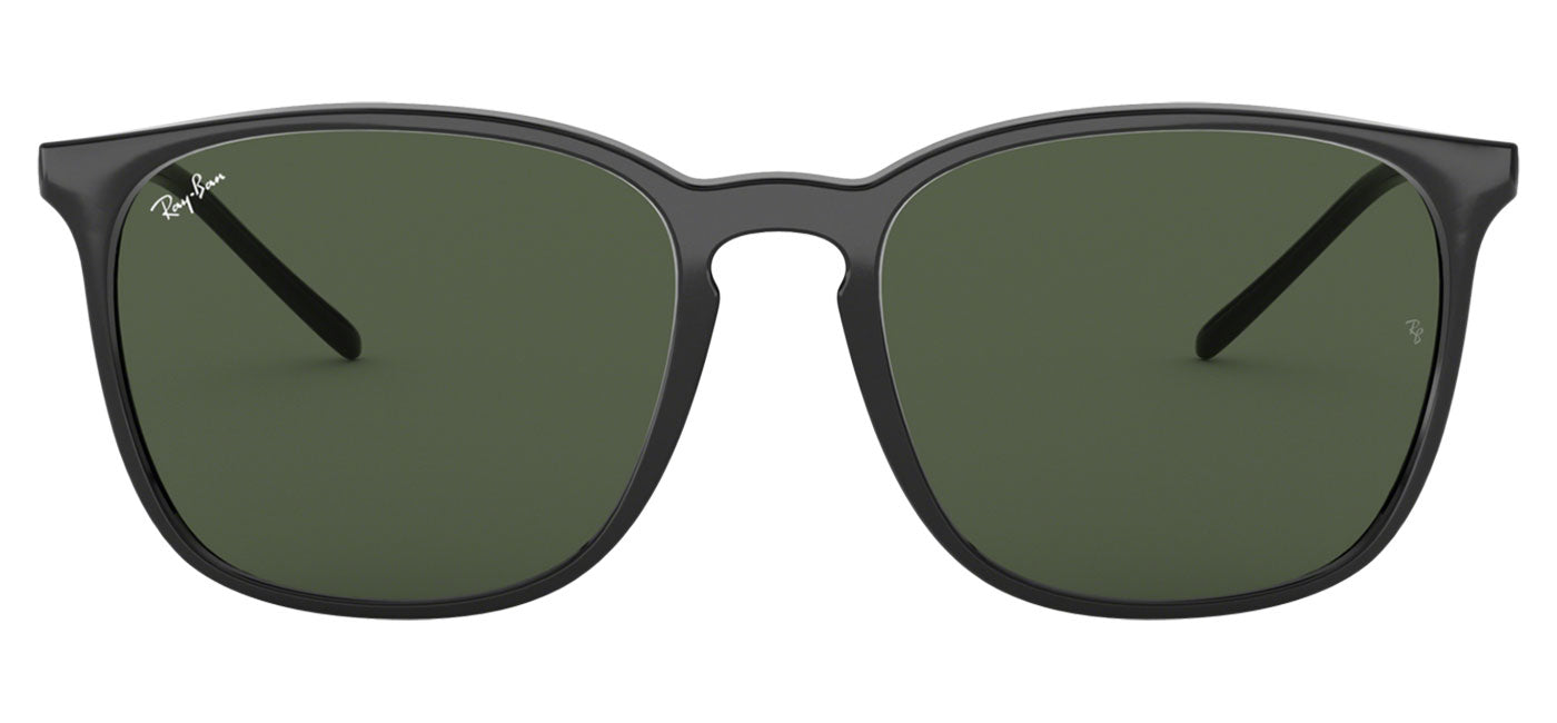 Ray-Ban RB4387 Sunglasses - Black / Green