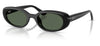 Ray-Ban RB4441D Sunglasses - Black / Dark Green