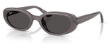 Ray-Ban RB4441D Sunglasses - Transparent Dark Grey / Dark Grey