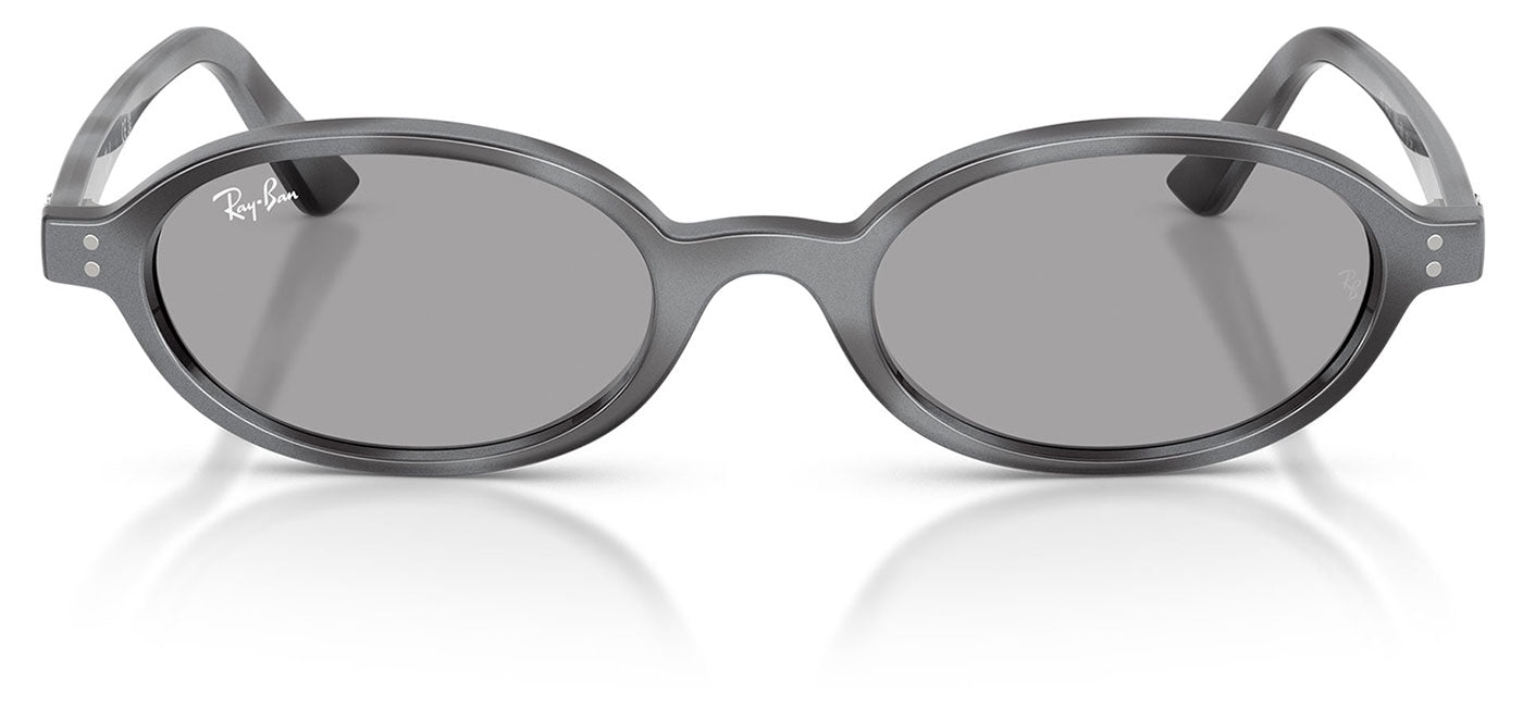 Ray-Ban RB4472 Khal Sunglasses - Dark Grey Havana / Blue