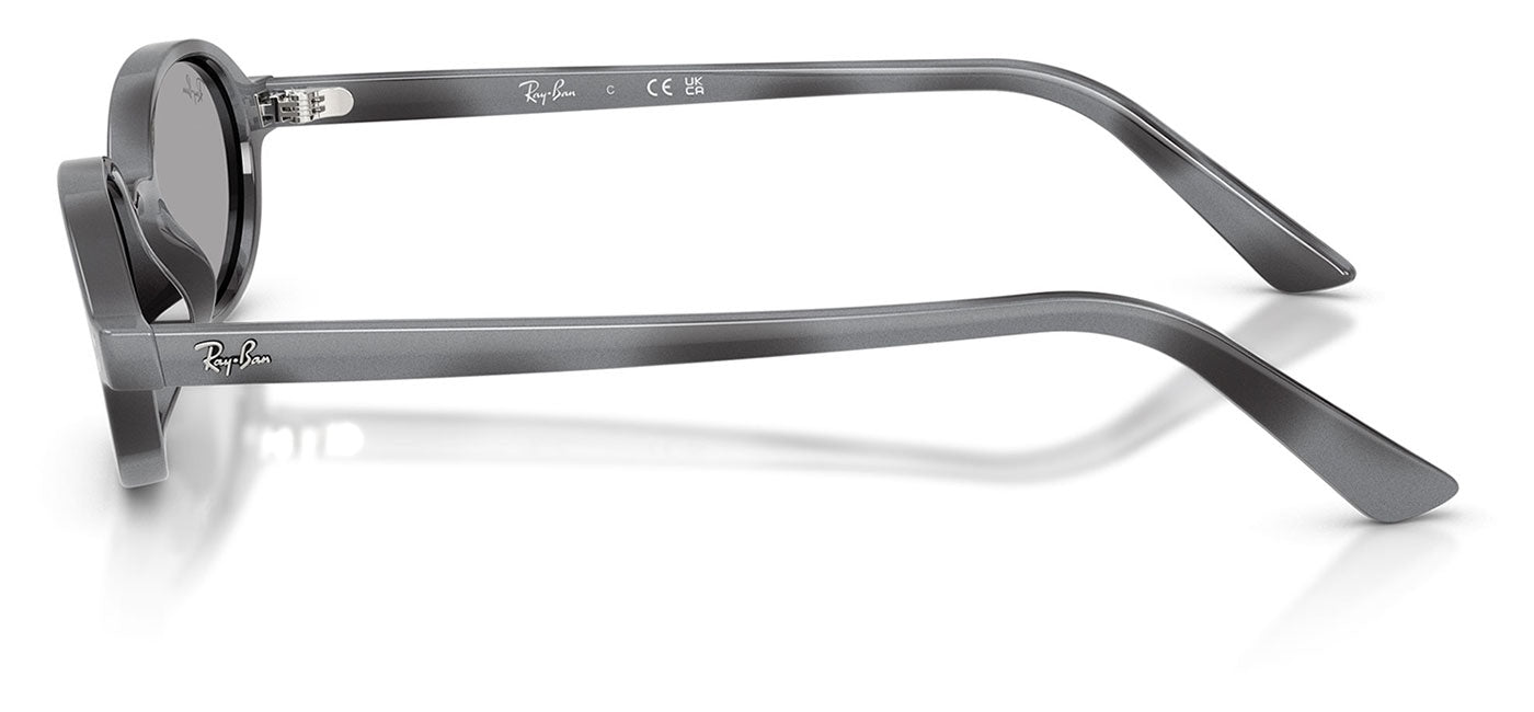 Ray-Ban RB4472 Khal Sunglasses - Dark Grey Havana / Blue