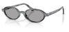 Ray-Ban RB4472 Khal Sunglasses - Dark Grey Havana / Blue