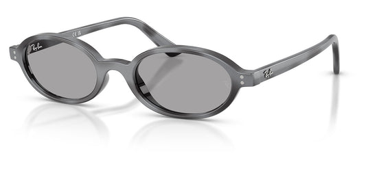 Ray-Ban RB4472 Khal Sunglasses - Dark Grey Havana / Blue