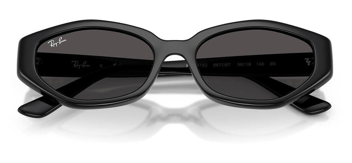 Ray-Ban RB4473D Sunglasses - Black / Dark Grey