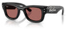 Ray-Ban RB4940B Wayfarer Puffer Crystal Edition Sunglasses - Black / Dark Violet