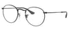 Ray-Ban RX3447V Round Metal Glasses - Black
