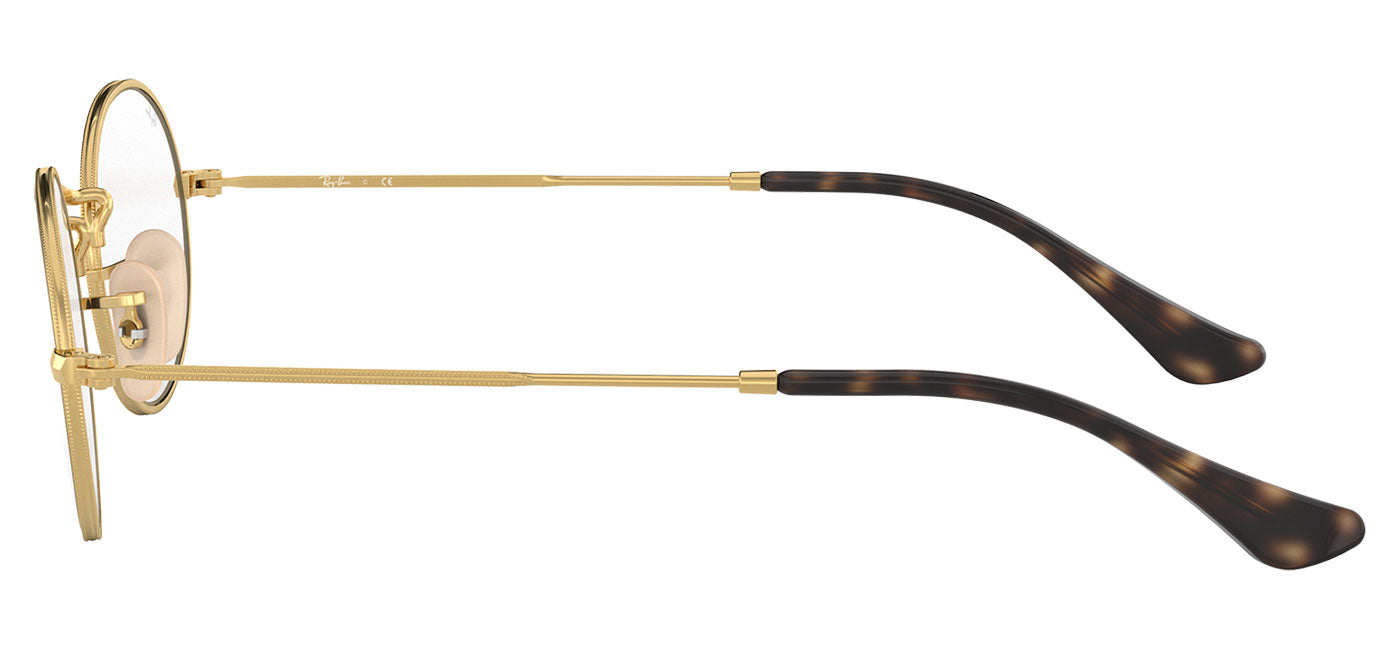 Ray-Ban RX3547V Oval Glasses - Arista Gold
