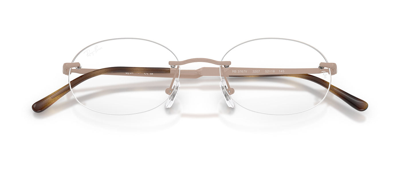 Ray-Ban RX3767V Glasses - Light Pink