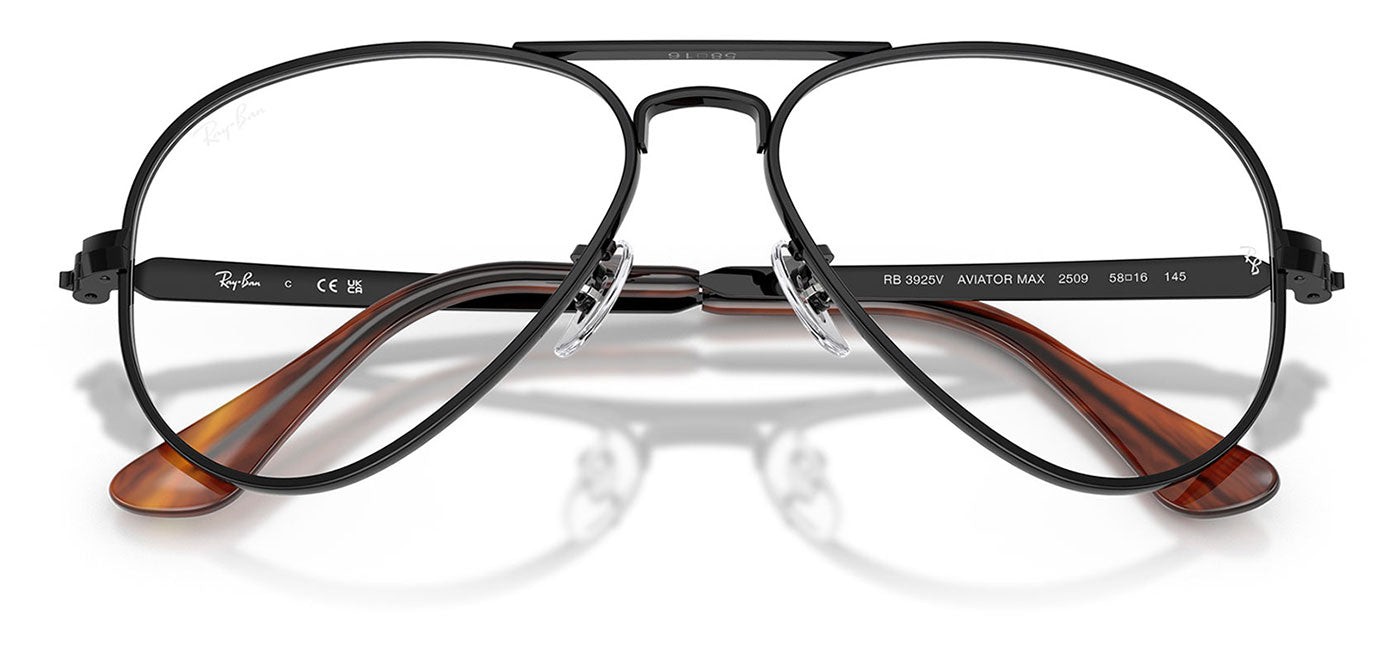 Ray-Ban RX3925V Aviator Max Glasses - Black