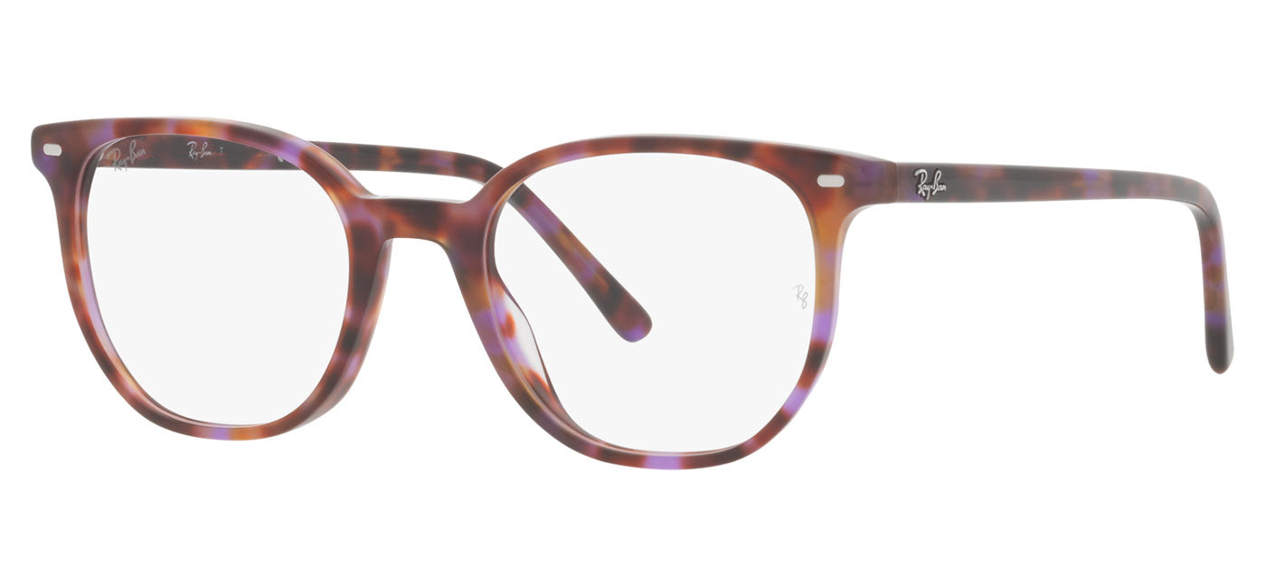 Ray-Ban RX5397 Elliot Glasses - Brown & Violet Havana