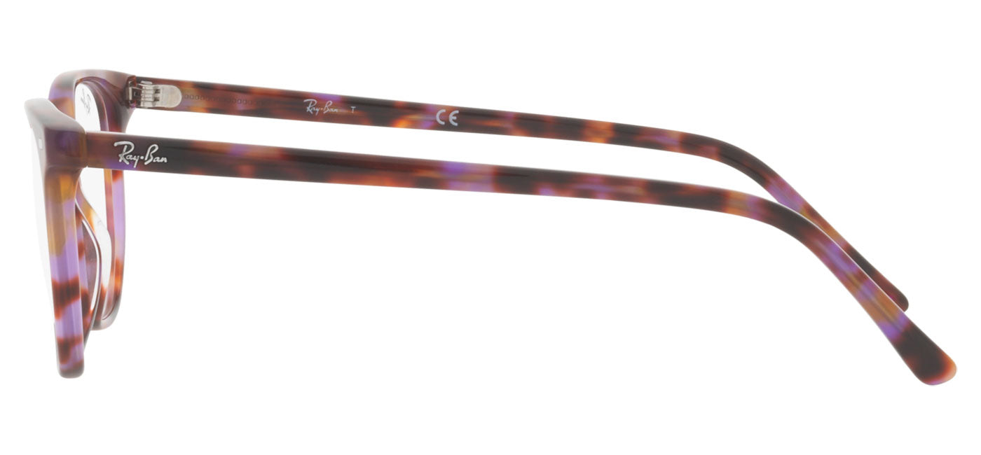 Ray-Ban RX5397 Elliot Glasses - Brown & Violet Havana