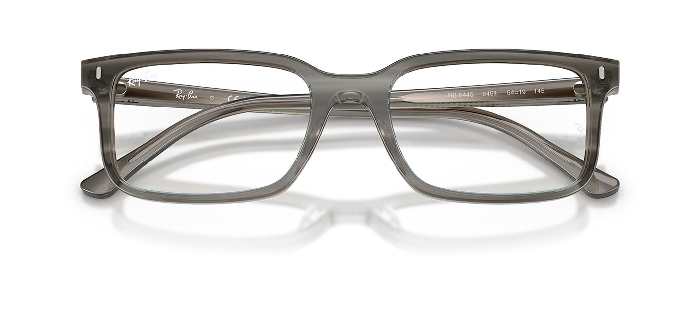 Ray-Ban RX5445 Glasses - Striped Grey