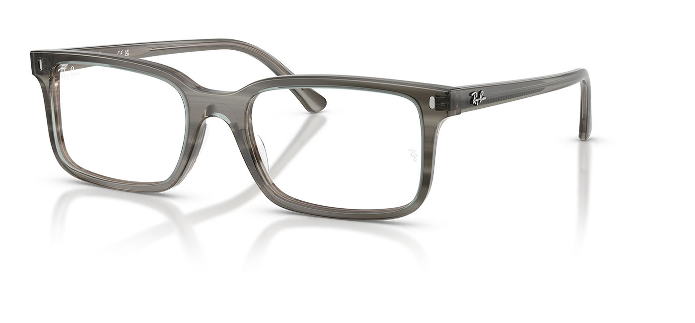 Ray-Ban RX5445 Glasses - Striped Grey