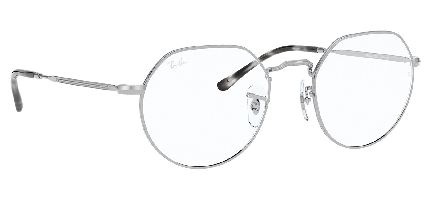 Ray-Ban RX6465 Jack Glasses - Silver
