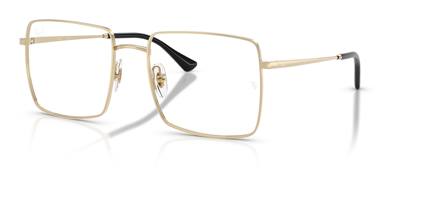 Ray-Ban RX6553 Brix Glasses - Pale Gold