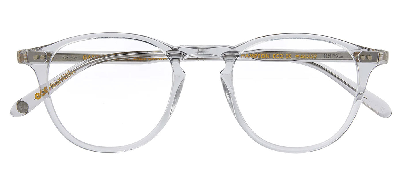Garrett Leight Hampton Glasses - Bio Smoke