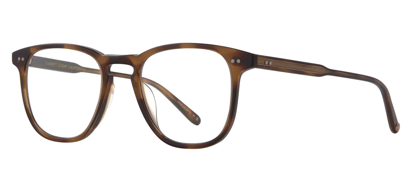 Garrett Leight Brooks Glasses - Spotted Brown Shell