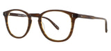 Garrett Leight Kinney Glasses - Matte Brandy Tortoise