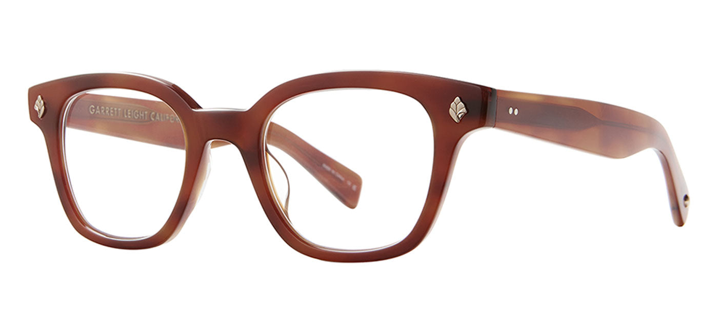 Garrett Leight Naples Glasses - Vintage Burnt Tortoise