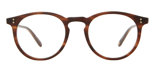 Garrett Leight Carlton Glasses - Matte Brandy Tortoise