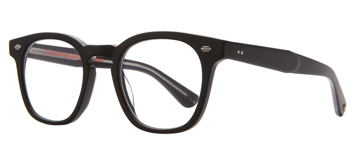 Garrett Leight Byrne Glasses - Bio Matte Black