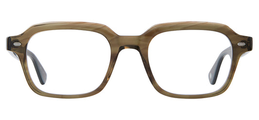 Garrett Leight OG Freddy P Glasses - Olive Tortoise
