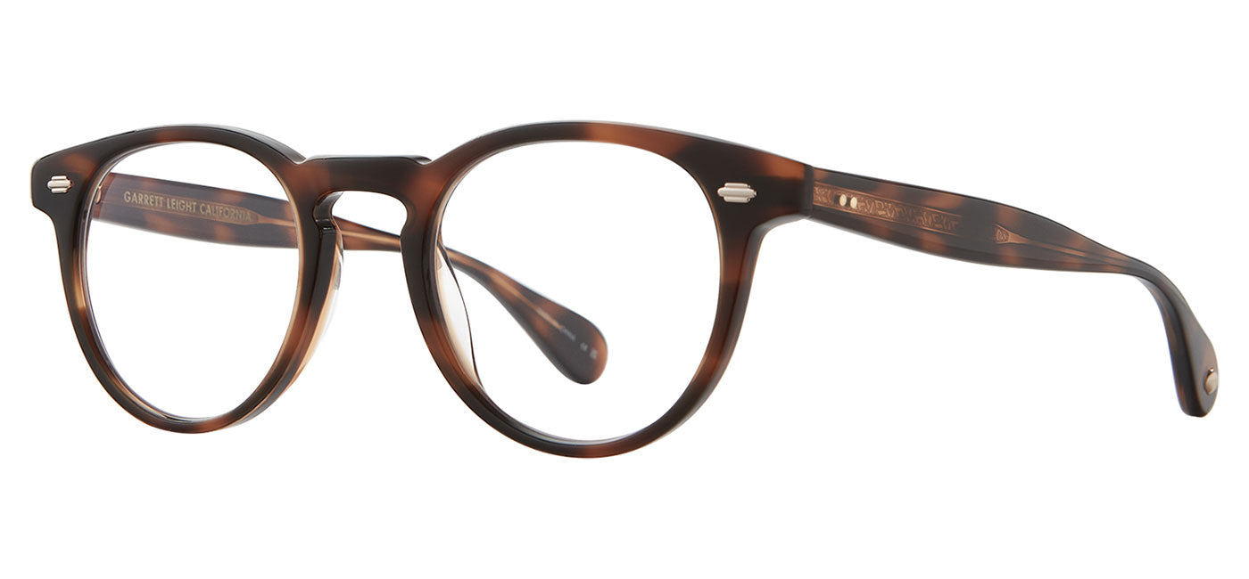 Garrett Leight Hercules Glasses - Spotted Brown Shell