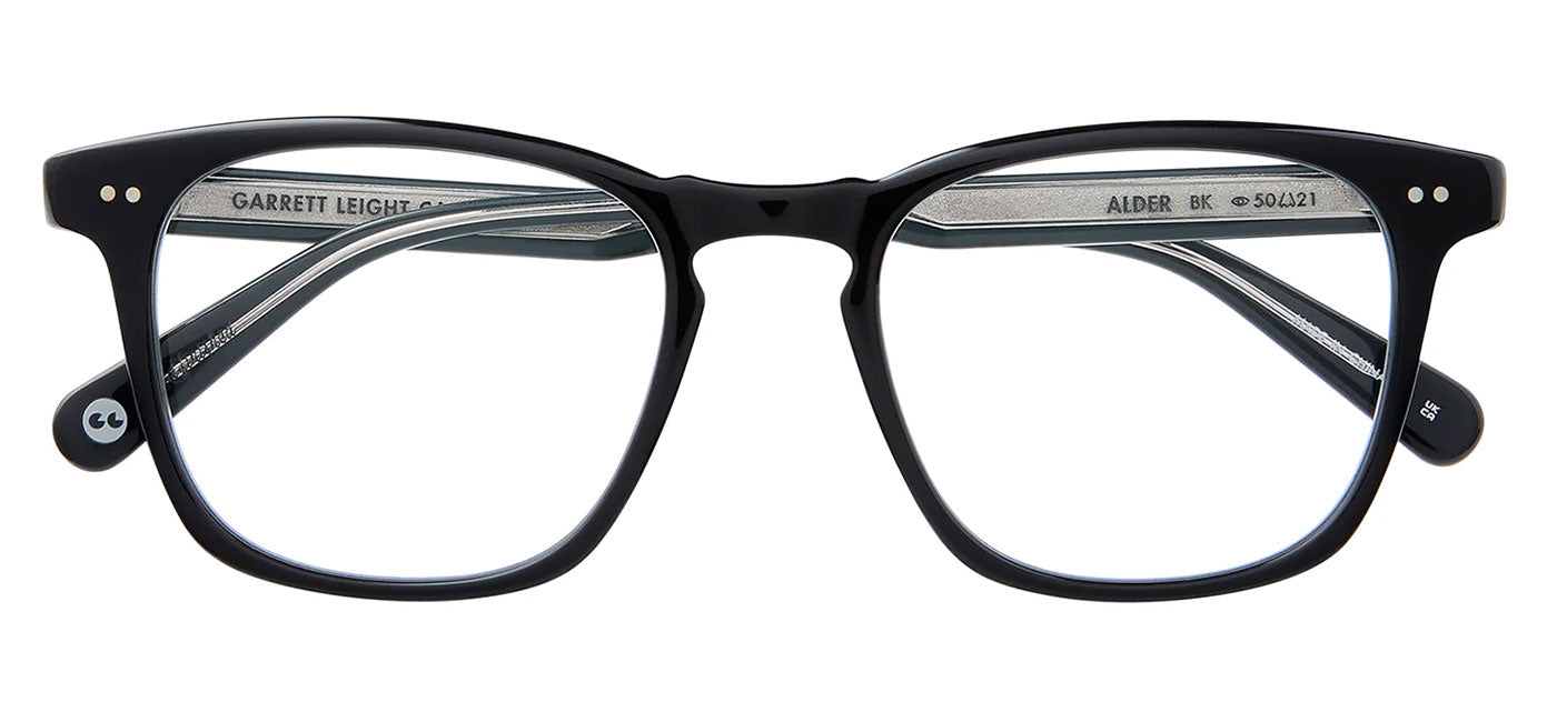 Garrett Leight Alder Glasses - Black