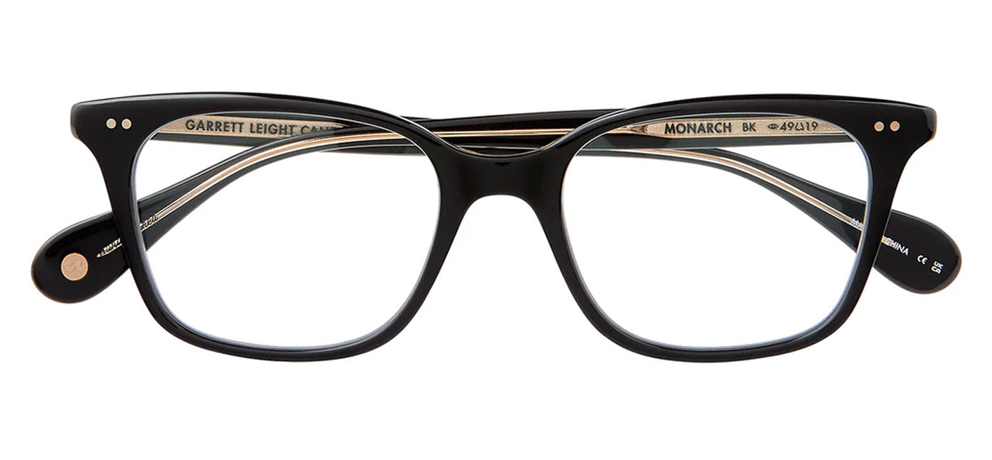 Garrett Leight Monarch Glasses - Black