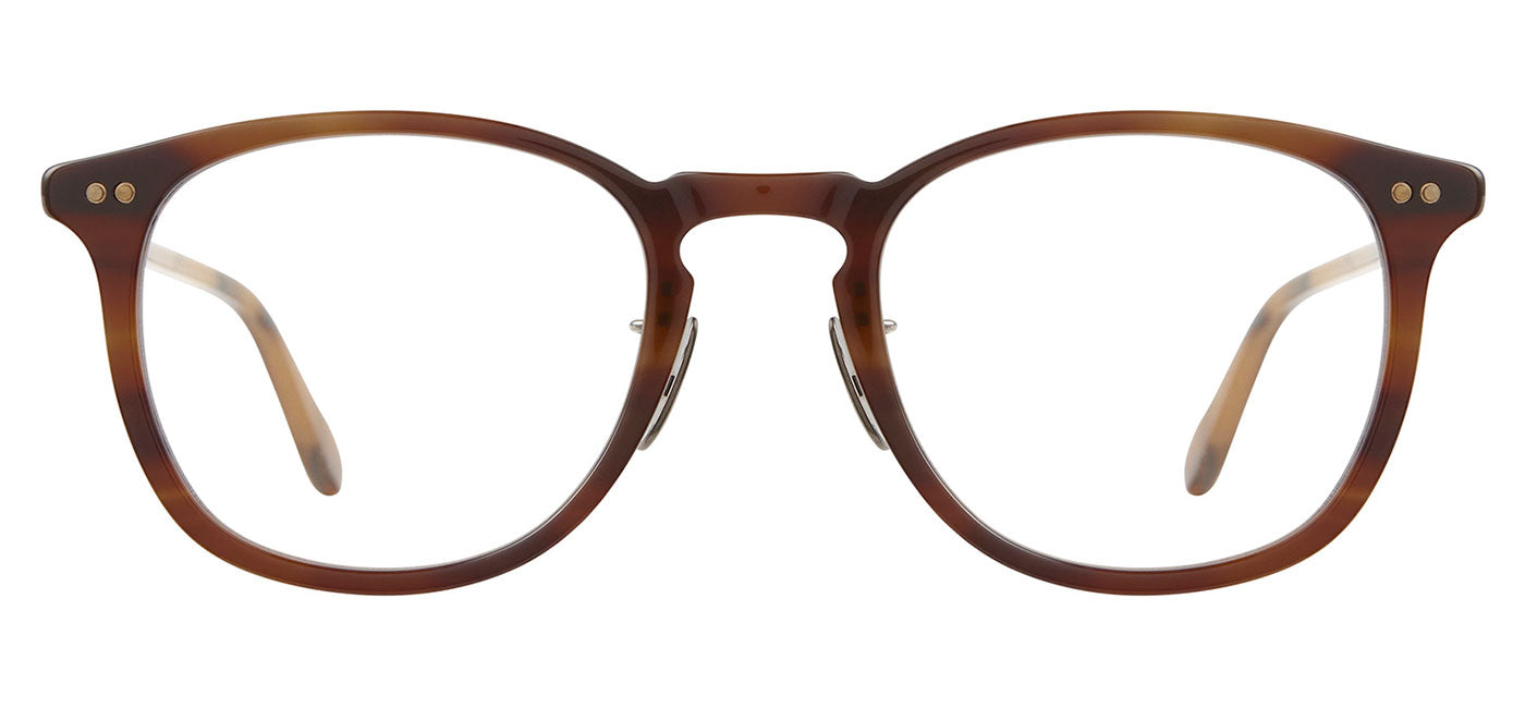 Garrett Leight Kinney J Glasses - Mocha Latte