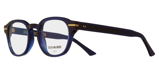 Cutler and Gross 1356 Glasses - Midnight Rambler Blue