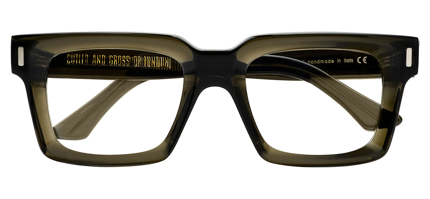 Cutler and Gross 1386 Glasses - Olive Green