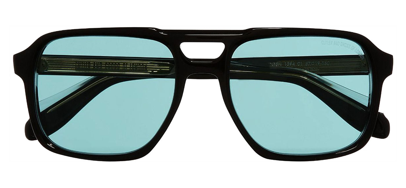 Cutler and Gross 1394 Sunglasses - Black / Blue