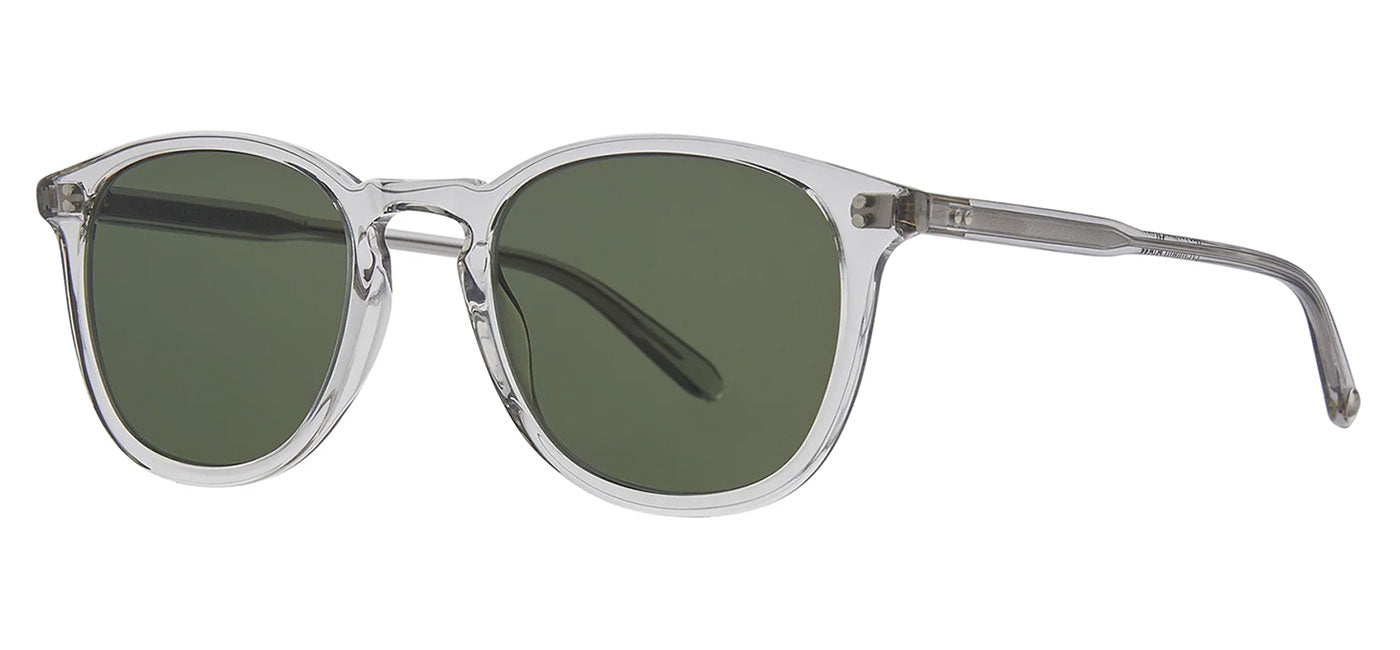 Garrett Leight Kinney Sunglasses - Light Light Grey / Semi-Flat Pure G15