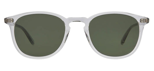 Garrett Leight Kinney Sunglasses - Light Light Grey / Semi-Flat Pure G15