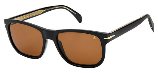 David Beckham DB1045/S Sunglasses - Black / Brown